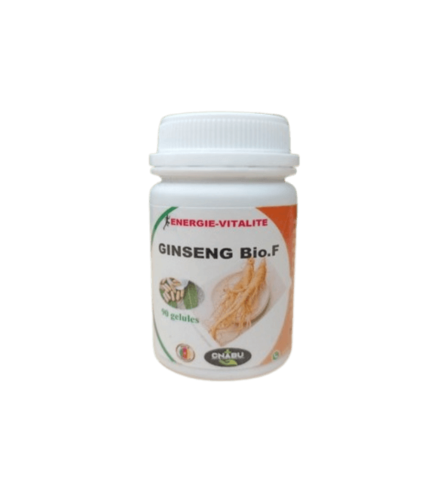 Gélule Ginseng Bio.F Energie-Vitalité, Boite de 90 Gélules
